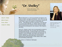 Tablet Screenshot of drshelleymackaman.com